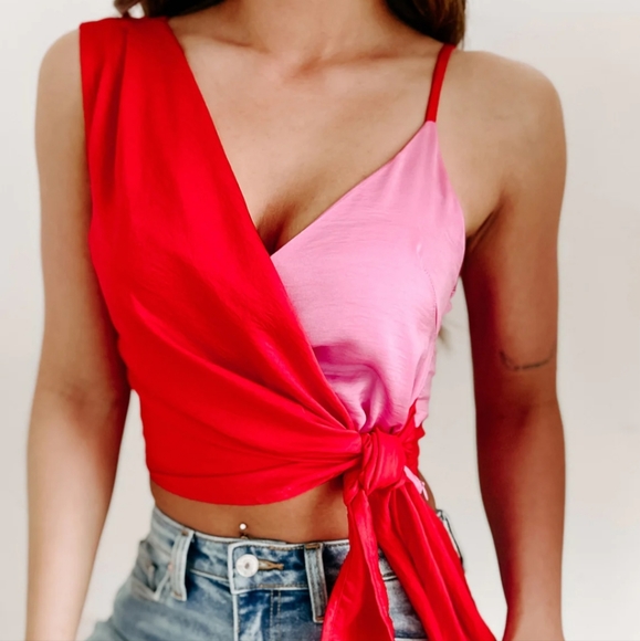 NanaMacs Tops - Nanamacs Lushly 2 Tone Shirt NWOT